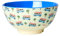 Rice Dessert Schüssel Schale Blau Medium Wohnmobil Motiv Geschirr Melamingeschirr Kindergeschirr Kinder Camping BBQ Picknick Bruchsicher BPA-frei Wiederverwendbar Plastikgeschirr 700ml