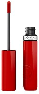 L’Oréal Paris Infaillible Laque Resistance Lippenstift, 415 Red Bisou, wischfester Lippenstift mit langanhaltendem Glanz – für bis 16H Halt, 4.3 ml
