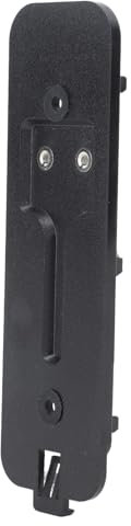 Video Doorbell Backplate Replacement Part for Visual Doorbell with Card Extractor, and Easy to Install (Black)