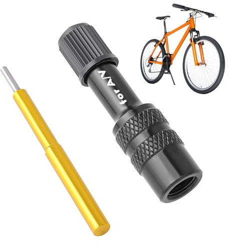 Front Fork Air Adapter: Portable Valve Extender to Conversion | Tire Pump Accessories for, Mountain Bike, Road Bike