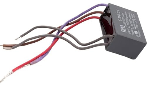 BCOMFY CBB61 Fünfdraht-Ventilator-Deckenventilator-Transformator-Gebläse-Startkondensator(4UF 4UF 2.5UF)