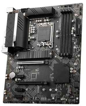 scheda madre Scheda madre Fit For MSI PRO B660-A DDR4 supporta i9-14900KF 13900K i7-14700K 13700 i5-12400F CPU 4xDDR4 5333MHz HDMI NVME M.2 LGA1700