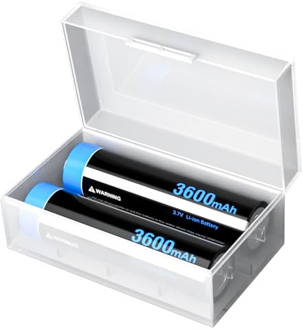 3600mAh Hohe Kapazität NI-MH Akku AA 3,7V Neuer 0-Zyklus Batterien für LED Stirnlampe Taschenlampe Scheinwerfer-2 Stück