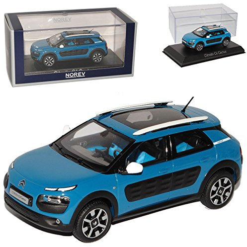 Norev Citroen C4 Cactus Baltic Blau Ab 2014 1/43 Modell Auto