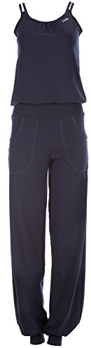 Winshape Damen Jumpsuit WJS1, Fitness Freizeit Sport Yoga Pilates, Night-Blue, M