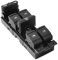 HZTWFC Interruptor eléctrico de la ventana principal del lado del conductor OEM # 1J4959857B 1J4 959 857 1J4 959 857 B 1J4 959 857D (A) para Volkswagen Golf Bora Passat B5 Seat Leon Toledo 1999-2006