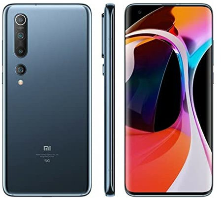 Mi 10 Smartphone Téléphone 8GB 256GB Connectivité et Performances 5G de Pointe Quad 90Hz 6,67 Quad Camera 108MP DotDisplay 4780mAh Gris