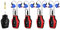 KIMAFUN 2.4G Drahtlose In-Ear-Monitore System, Kabelloses IEM System Stereo für Bühnenauftritte,Bandprobe,Gitarren-Bass Verstärker,Lautsprecher(1TX+4RX)