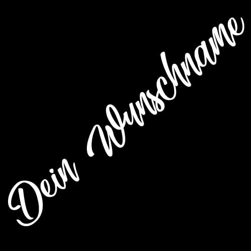 speedwerk-motorwear Dein Wunschname - Sticker Add - On für Speedwerk Animal, Namen, Aufkleber, Hund, Katze, Autoaufkleber, Namensaufkleber, Scheibenaufkleber, personalisiert