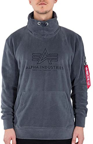Alpha Industries Herren Turtle-Neck Sweater Polar Fleece Sweatshirt für Herren Sweatshirt (1er Pack)