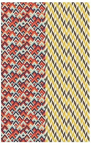 Dixie Belle Belles & Whistles Transfer | Retro-Muster | 63 x 98,6 cm Bogen | Dekoratives Transferbild für Handwerk, Möbel, DIY | Basteln, Design-Transfer
