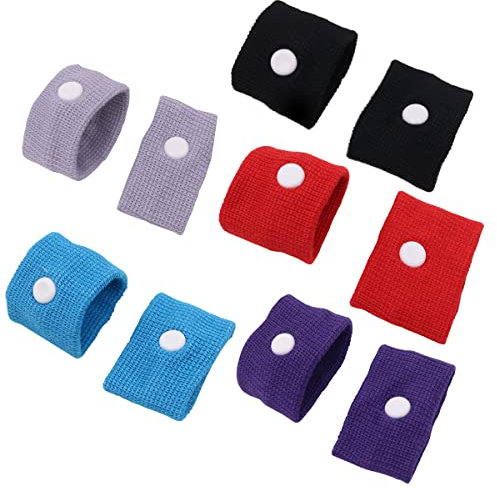 Namvo 5 Paires de Bracelets Anti-maladie des transports, Bandes Contre Le Mal des transports pour Les nausées matinales