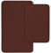 chakme 2 Teilig Ultra Dicke Badematte Memoryschaum rutschfest, Luxus Badezimmerteppich Badematten Badvorleger Set 2 Teilig, Duschvorleger Badteppich Set, Badezimmergarnitur 40×60 cm + 50×80 cm, Braun