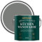 Rust-Oleum Abwaschbare Küchenwandfarbe in mattem Finish -Fackelgrau 2.5L