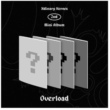 Xdinary Heroes Overload 2nd Mini Album CD+Poster+Message lyric book+Photocard+Polaroid photocard+Sticker pack+Tracking (4 Version SET)