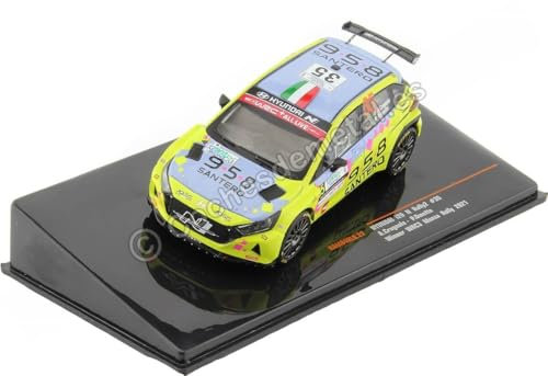 Compatibile con Hyundai i20 N Rally2 Nº35 Crugnola/Ometto Vincitore WRC3 Rally Monza 1:43 IXO Models RAM848