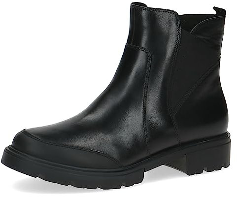 CAPRICE Femme 9-25451-41 Bottines Plates, Noir, 40 EU