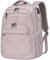KROSER Sac à dos pour ordinateur portable, Matelassé rose poudré, 17 Inch, Moderne et minimaliste