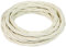 FANTON cavo elettrico tessile colore avorio treccia seta 5mt 3Gx0,75 filo rivestito in tessuto vintage stile retrò per lampadari applique 93826-05