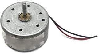 CYFANG Experimente Windmühle RF300. Motor mit Draht, Wellendurchmesser 2 mm Solarmotor, geräuscharmer Micro DC Motor DIY. Kleiner Lüftergenerator Einsteiger Solar