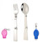 Plegable Vajilla Tenedor Cuchara,Cubiertos Camping Plegable,Cuchara de Plegable,Cuchara De Acero Inoxidable Plegable,para picnics familiares,Rabajo,Reuniones Diarias y Reuniones Familiares,2 Piezas