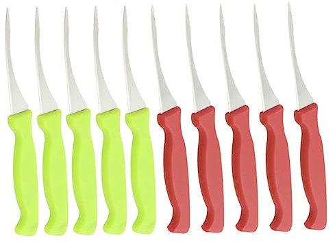 Cabilock 10st Garnelenschneider Garnelen Schäler Shrimp Peeler Deveiner Cleaner Tool Garnelenschäler Werkzeug Garnelen-Master-Tool Garnelen Entfernen Meeresfrüchte Pp-Kunststoff