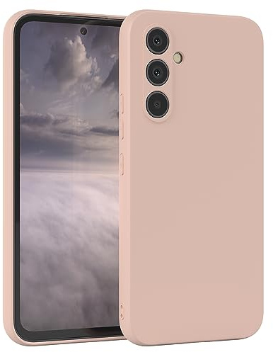 EAZY CASE - Silikonhülle für Samsung Galaxy A54 Hülle Silikon Case Altrosa weich stoßfeste Handyhülle Galaxy A54 Schutzhülle mit Kameraschutz Dünn Premium Schutz Cover TPU Phone Bumper in Pastell Rosa