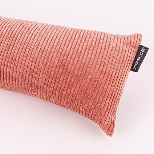 SCHÖNER LEBEN. Zugluftstopper Cord Baumwolle grob Altrosa div. Größen SCHÖNER LEBEN., Auswahl:120cm Länge