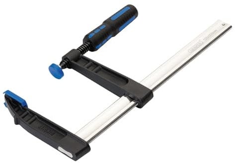 Draper F-Clamp, 300mm - 18945 - Soft Grip, Protective Jaw Guards