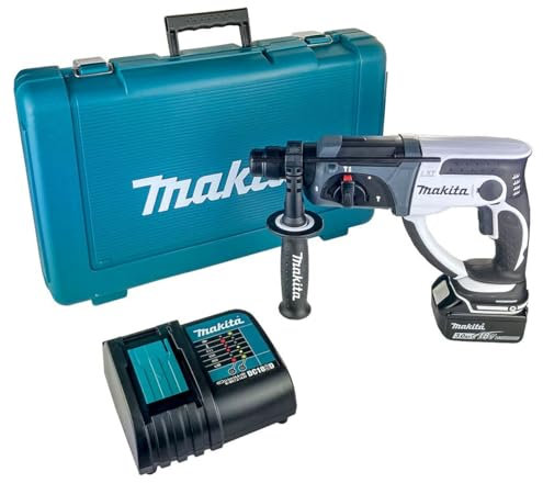 Makita DHR202SFW 18V SDS+ Rotary Hammer Drill with 1 x 3Ah Battery, Charger & Case