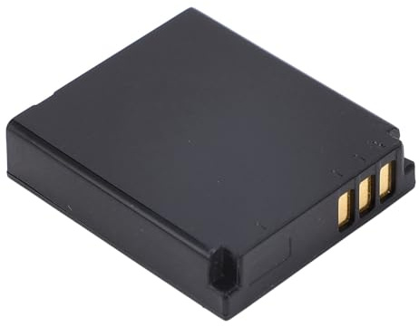 Batterie de Rechange pour Appareil Photo Lumix CGA-S005, CGA-S005A/1B, CGA-S005E, CGA-S005GK, DMW-BCC12 et DE-A12, DMC-FS1, etc., 3,7 V 1150 MAh S005.