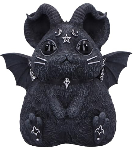 Nemesis Now Cult Cuties Adorable Occult Figurines, Bewitching Evil Spirit Creatures, Hand-Painted, Resin - Marchillias, Chinchilla | Resin, Cast in the Finest Resin, Expertly Hand-Painted
