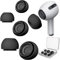 Ersatz-Ohrstöpsel für Airpod Pro mit Loch zur Geräuschreduzierung, Silikon-Ohrstöpsel, Airpods Pro Ohrstöpsel mit tragbarer Aufbewahrungsbox und passt in die Ladehülle (S/M/L) – Schwarz, 3 Paar