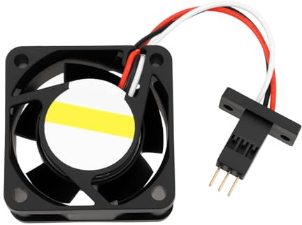 OTOTEC 1pc Ventilador de Refrigeración con Inversor de Enchufe de 3 Pines 40 X 40 X 20 Mm CC de 24 V 0,076 A Compatible con San Ace 40wf Color Negro