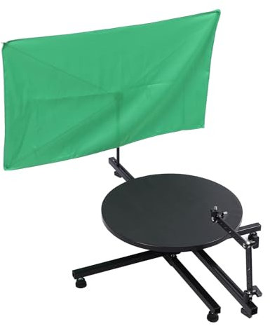 360 Degree Spinner Rotating Camera Slider, Video Shooting Rotating Platform, Photography Turntable with Lockable Base for Product Shooting