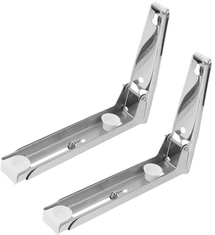 TIDTALEO 1par Soporte De Microondas De Acero Inoxidable Para Montaje Pared Estante De Cocina Para Optimizar Espacio y Almacenamiento La Cocina