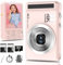 4K 64MP Digital Camera,2.8 UHD Compact Cameras with 16X Digital Zoom, Autofocus Rechargeable Vlogging Cameras with 2 1200mAh Batteries, 32GB Card, Portable Camera for Teens Students Kids Boys Girls