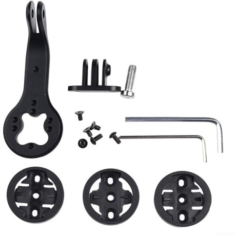 Cycle Computer Holder, Aluminum Bike Computer Holder Designed, for Bryton For Wahoo, Efficient Stem Mount, for Trek Blendr Bicycles With Accessories