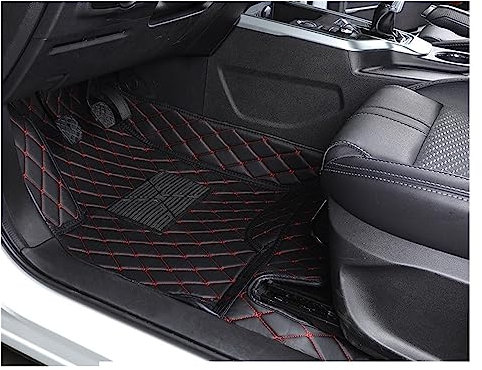 Fahrermatte Auto Fußmatten Für MINI Für Cooper R50 R52 R53 R56 R57 R58 F55 F56 F57 Für Countryman R60 F60 Leder Auto Boden Matte Auto Zubehör(1 Piece Black beige)