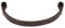 Shires Aviemore Schlicht Stirnriemen X Full Havana