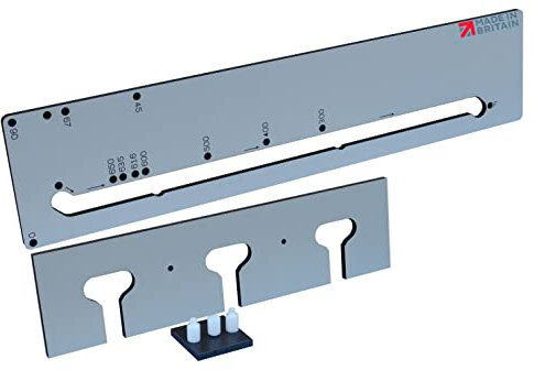 Topform/HIB. Professional, Variable-Length Kitchen Worktop Jig. Shallow Scribe 5mm Inset. Solid Laminate.