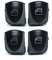 Promo Link 4X Vorne Links Rechts Fensterheber Schalter Taster, Drucktaste, Kippschalter, Schwarz, EIN-AUS