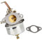 Tubayia Vergaser Carb mit Dichtung Ersatzteile für Tecumseh 5 & 6 HP 4-Takt Motoren Schneefräsen