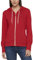Tommy Hilfiger French Terry Zip Hoodie-Solid Felpa con Cappuccio, Scarlatto, S Donna