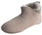 Naturasan Lammfell-Hausschuh für Damen und Herren, warm gefütterte Hüttenschuhe / Mokassin mit weicher Ledersohle, superleicht und bequem, Sondermodell HS-07 (39 EU, Beige (Sand) / White)