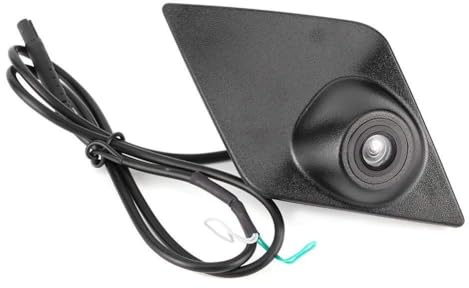Vorderkamera, Super Power-Lautsprecher, IP68 wasserdichte CCD-Frontkamera Einparkhilfe für Koleos/Kadjar