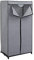 axentia Stoffschrank, ca. 75 x 150 x 50 cm, Grau-schwarz