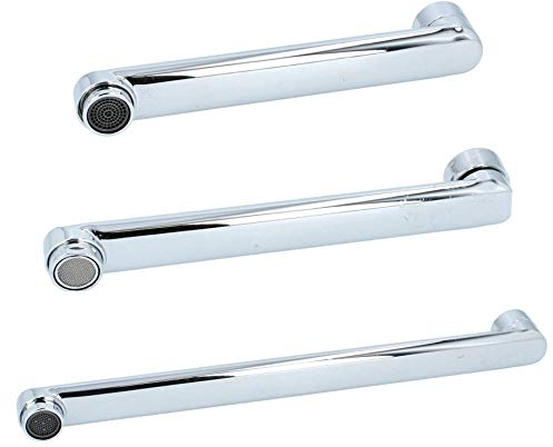 Wasserhahn für Küchenspüle Küchenarmatur Spültischarmatur gerade Auslauf 3/4 (250 mm)