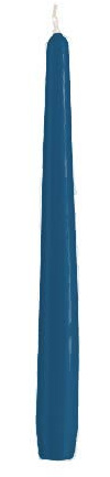Spitzkerzen Petrol Blau 24 x 2,3 cm, 12 Stück, dt. Marken Qualitätskerzen in RAL Kerzen Güte Qualität, Passend zum Kerzenleuchter