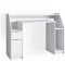 Vicco Gaming Tisch Joel, Computertisch, Weiß, 123.2 x 45 cm